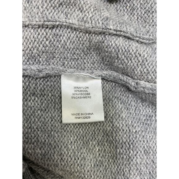 Helsa 'Sanna' Grey Nylon Cardigan Size L - Picture 5 of 5